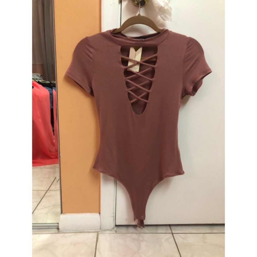 Pink leotard